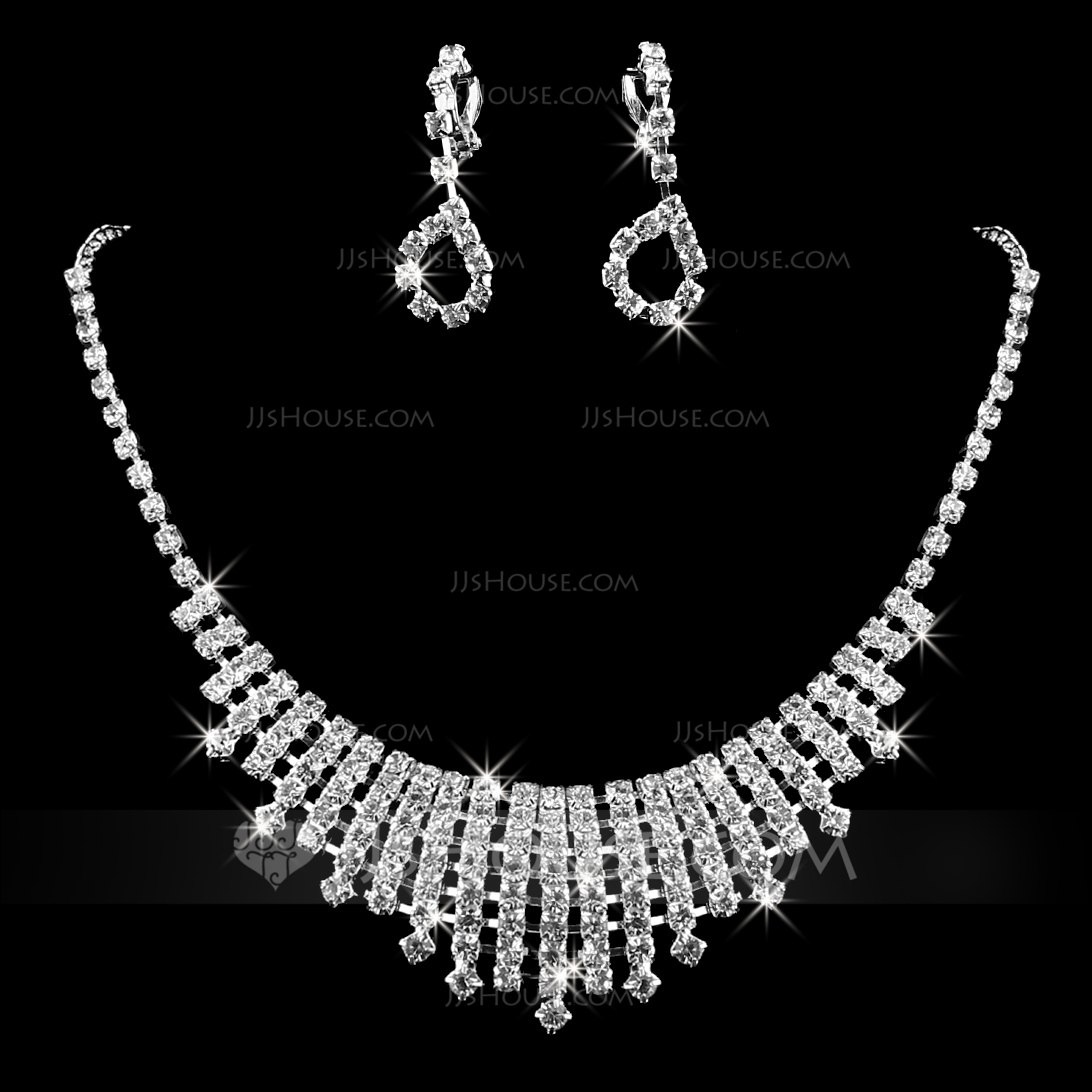 Alloy/Rhinestones Ladies' Jewelry Sets (011009890) JJsHouse