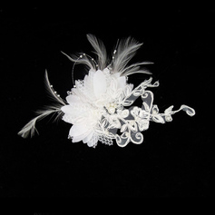 Gorgeous Satin/ Lace Wedding Bridal Headpiece (042012232)