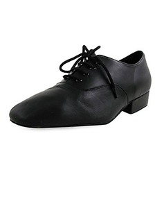 Real Leather Flats Latin Modern Dance Shoes (053012953)