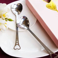 Loving Hearts Stainless Spoon Set Wedding Favors (Set of 2) (051013608)