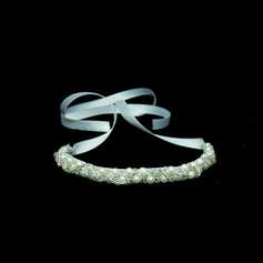 Satin With Crystal / Imitation Pearl Women's Headbands (042025242)