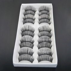Long, Curved Fashion Lashes With Added Volume - 10 Pairs Per Box(046004565)