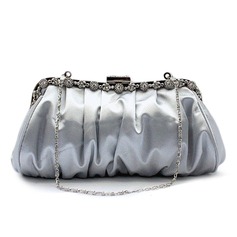 Silver Gorgeous Silk Party Handbags/ Clutches More Colors Available (012005561)