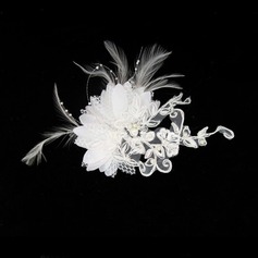 Gorgeous Satin/ Lace Wedding Bridal Headpiece (042012232)