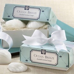 Ocean Breeze Seashell Scented Soap Favor (Set of 2) (051008921)