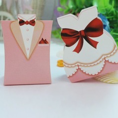 Pink Tuxedo & Gown Favor Box (set of 6 pairs) (050005791)