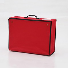 Faux Leather Garment Bag (035024119)