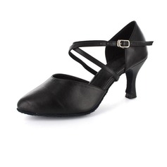 Leatherette Heels Latin Dance Shoes (053020093)
