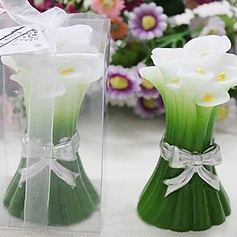 Green Calla Candle Favor (Set of 4)(096017615)