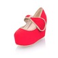 Cloth Wedge Heel Closed Toe Platform Pumps With Bowknot (085026058) Cloth Wedge Heel Closed Toe Platform Pumps With Bowknot (085026058)