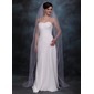 Chapel Veils Tulle One-tier Finished Edge Wedding Veils With Classic (006020357)