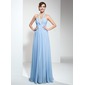 Empire Halter Floor-Length Chiffon Prom Dress With Ruffle Beading (018017387) Empire Halter Floor-Length Chiffon Prom Dress With Ruffle Beading (018017387)