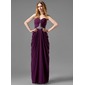 Sheath Sweetheart Floor-Length Chiffon Prom Dress With Ruffle Beading (018020737) Sheath Sweetheart Floor-Length Chiffon Prom Dress With Ruffle Beading (018020737)