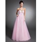 Empire V-neck Floor-Length Organza Holiday Dress With Ruffle Beading (020015074) Empire V-neck Floor-Length Organza Holiday Dress With Ruffle Beading (020015074)