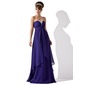 A-Line/Princess Strapless Floor-Length Chiffon Evening Dress With Ruffle Beading (017013796) A-Line/Princess Strapless Floor-Length Chiffon Evening Dress With Ruffle Beading (017013796)