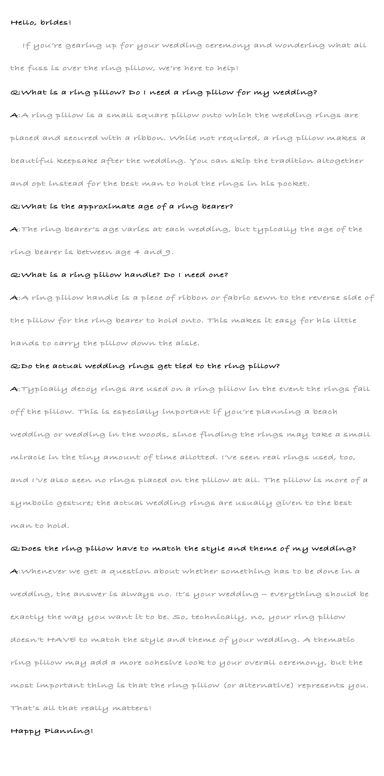 Ring Pillow in Satin With Ribbons/Rhinestones (103018232) JJsHouse