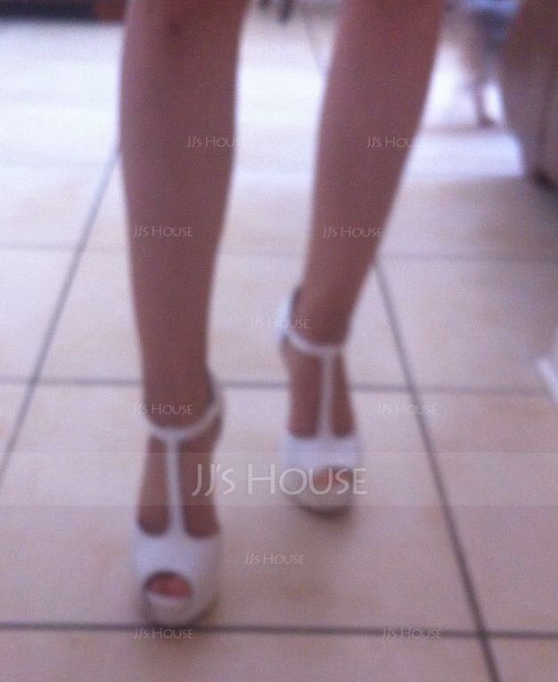 De mujer Satén Tacón stilettos Encaje Plataforma Sandalias (047075209)